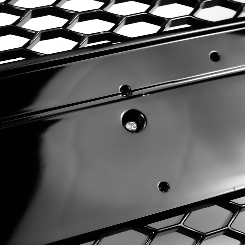 2008-2012 Audi A5 / S5 B8 RS5 Style Hood Honeycomb Sport mesh Grill Replacement Black Grille