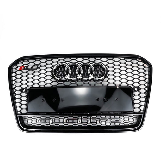 2012-2016 Audi A5 S5 B8.5 To RS5 Style Honeycomb Front Bumper Grille Grill