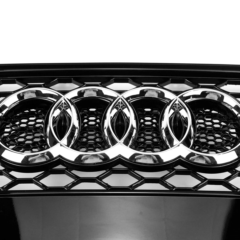 2012-2016 Audi A5 S5 B8.5 To RS5 Style Honeycomb Grill Front Bumper Grille