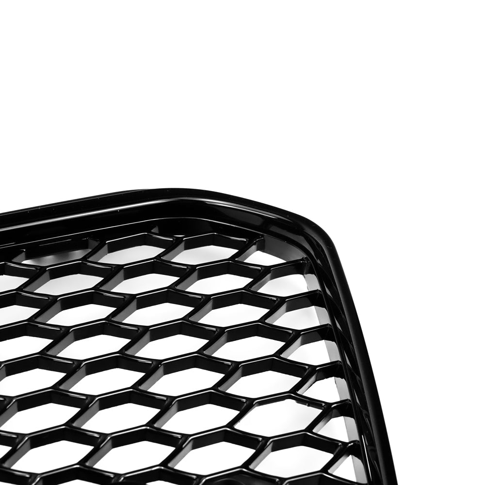 2012-2016 Audi A5/S5 B8.5 To RS5 Style Honeycomb Mesh Front Bumper Grill Black Grille