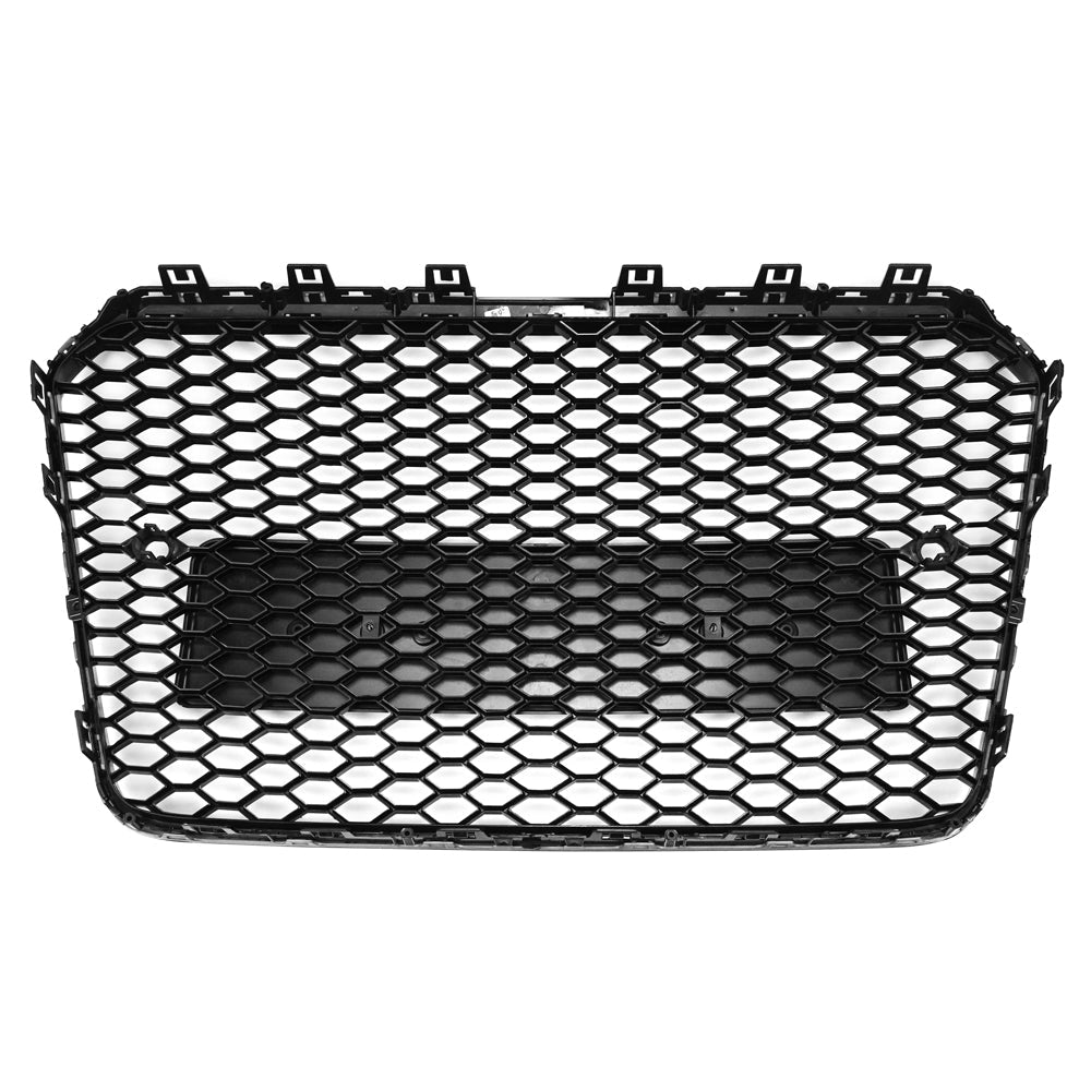 2012-16 Audi A5 S5 B8 To RS5 Style Black Honeycomb Grill Front Bumper Mesh Grill Replacement