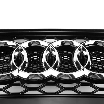 2012-2016 Audi A5/S5 B8.5 To RS5 Style Honeycomb Mesh Front Bumper Grill Black Grille