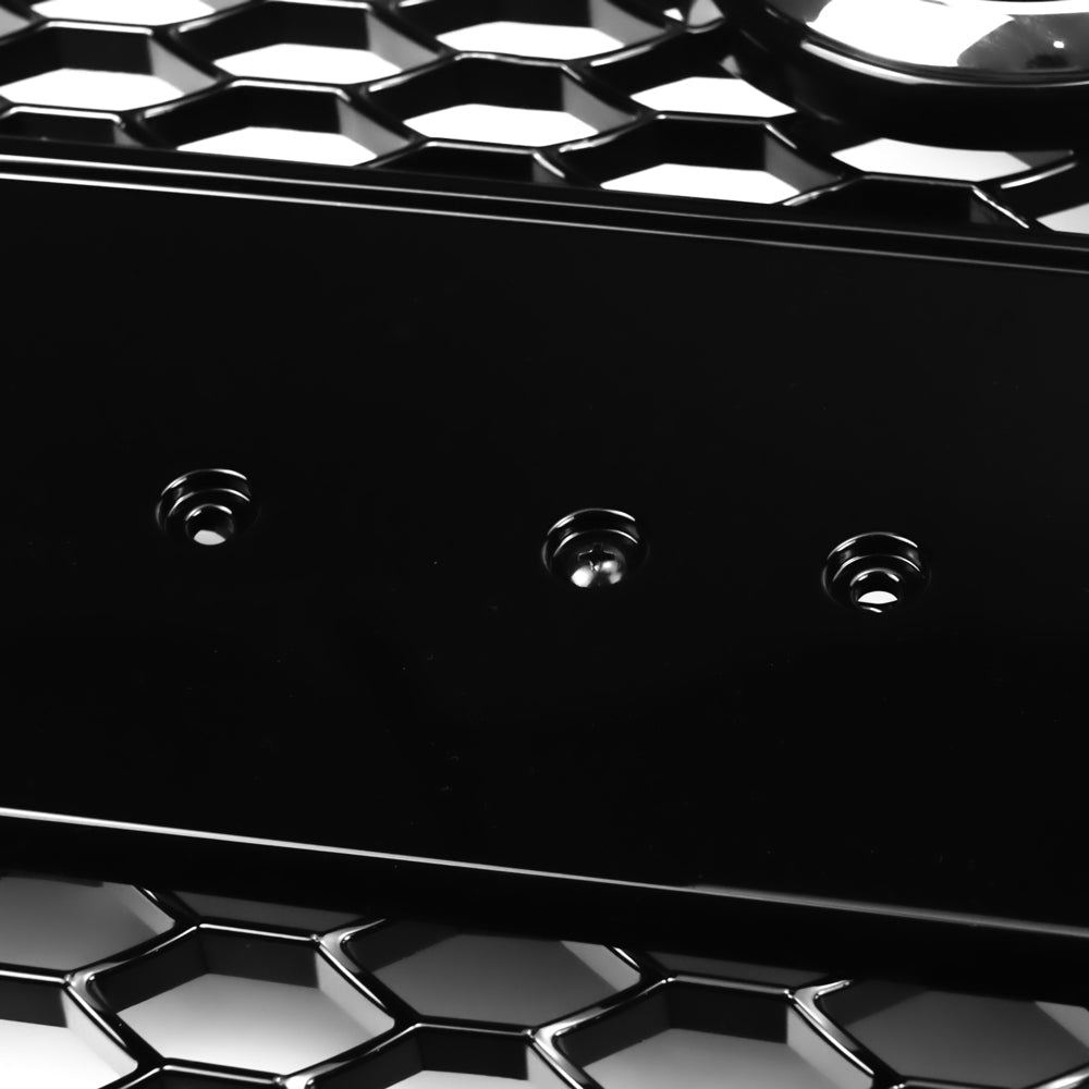 2012-2016 Audi A5 S5 B8 5 RS5 Style Honeycomb Front Bumper Grille Mesh Black