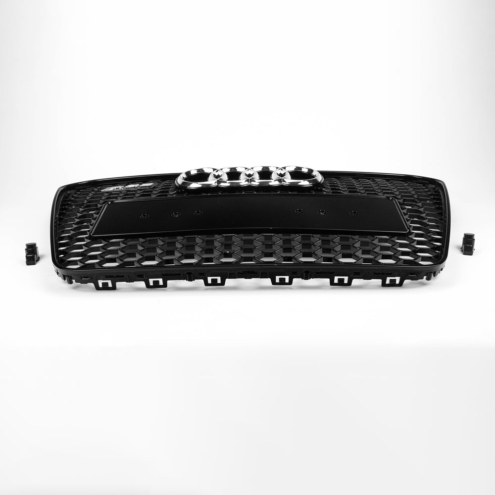 2012-2016 Audi A5 S5 B8 5 RS5 Style Honeycomb Front Bumper Grille Mesh Black