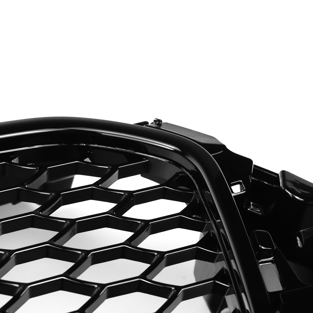 2013-2016 Audi A3 S3 Front Hood Bumper Replacement RS3 Style Black Honeycomb Grille