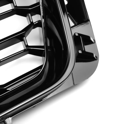 Audi A4 / A4 S-Line / S4 B9 2016 2017 2018 2019 RS4 Style Front Bumper Grill Gloss Black Honeycomb Grill
