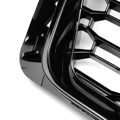 2016-2019 Audi A4/A4 S-Line/S4 B9 RS4 Style Grill Gloss Black Front Bumper Honeycomb Grille