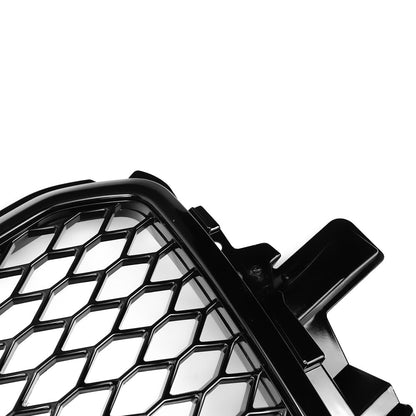 2013-2017 Audi Q5 / SQ5 Gloss Black Honeycomb Mesh Grille RSQ5 Style Front Bumper Grill