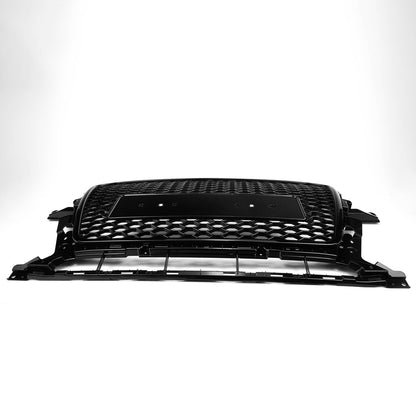 2013-2017 Audi Q5 / SQ5 Gloss Black Honeycomb Mesh Grille RSQ5 Style Front Bumper Grill