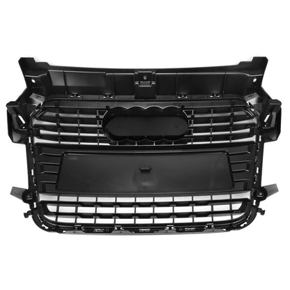 Audi A1 / A1 S-Line 2010-2015 Grille Front Bumper Replacement Chrome Mesh Slat Grill