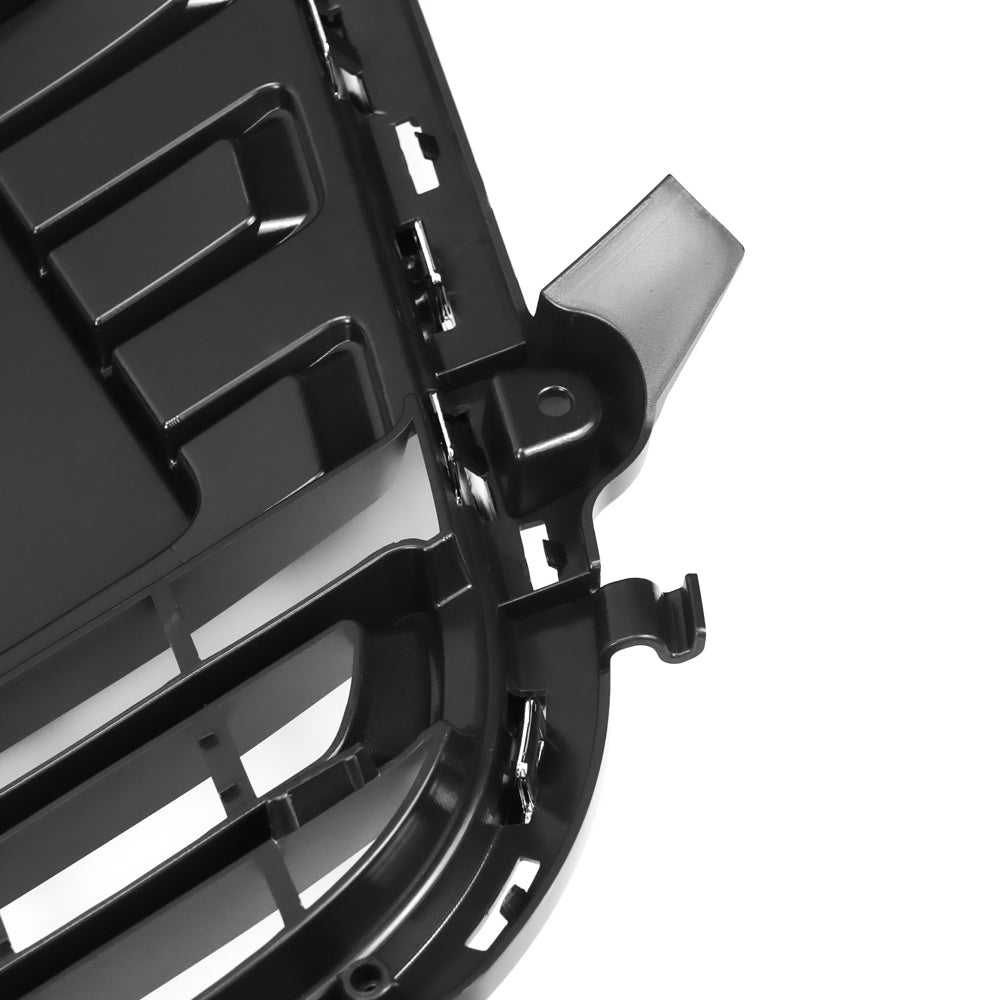 Audi A1 / A1 S-Line 2010-2015 Grille Front Bumper Replacement Chrome Mesh Slat Grill