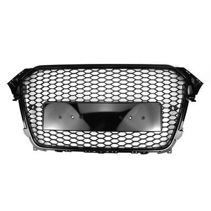 2012-16 Audi B8 5 A4 A4 Sline S4 To RS4 Style Black Honeycomb Grill Front Grill Replacement