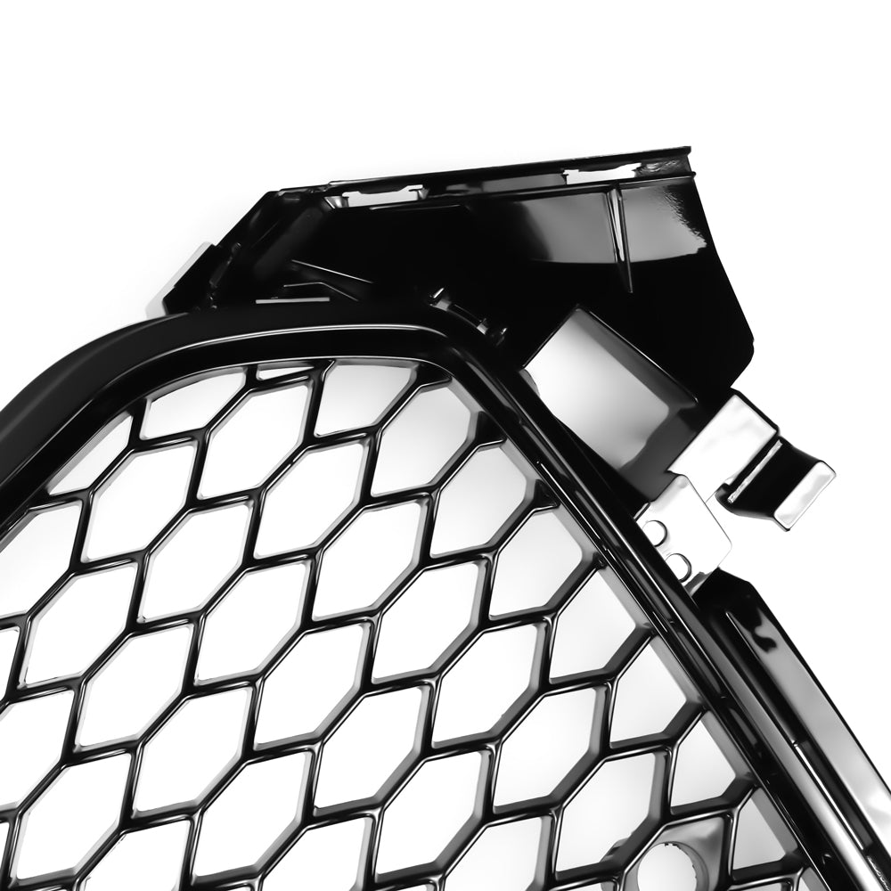 2012-2016 Audi B8.5 A4/A4 Sline/S4 Front Grill RS4 Honeycomb Mesh Hex Black Grille Replacement