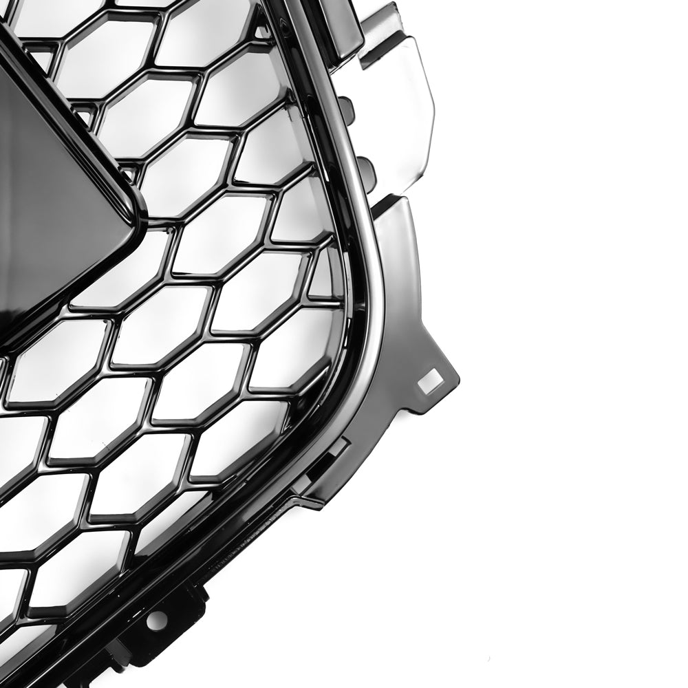 2012-2016 Audi B8.5 A4/A4 Sline/S4 Front Grill RS4 Honeycomb Mesh Hex Black Grille Replacement