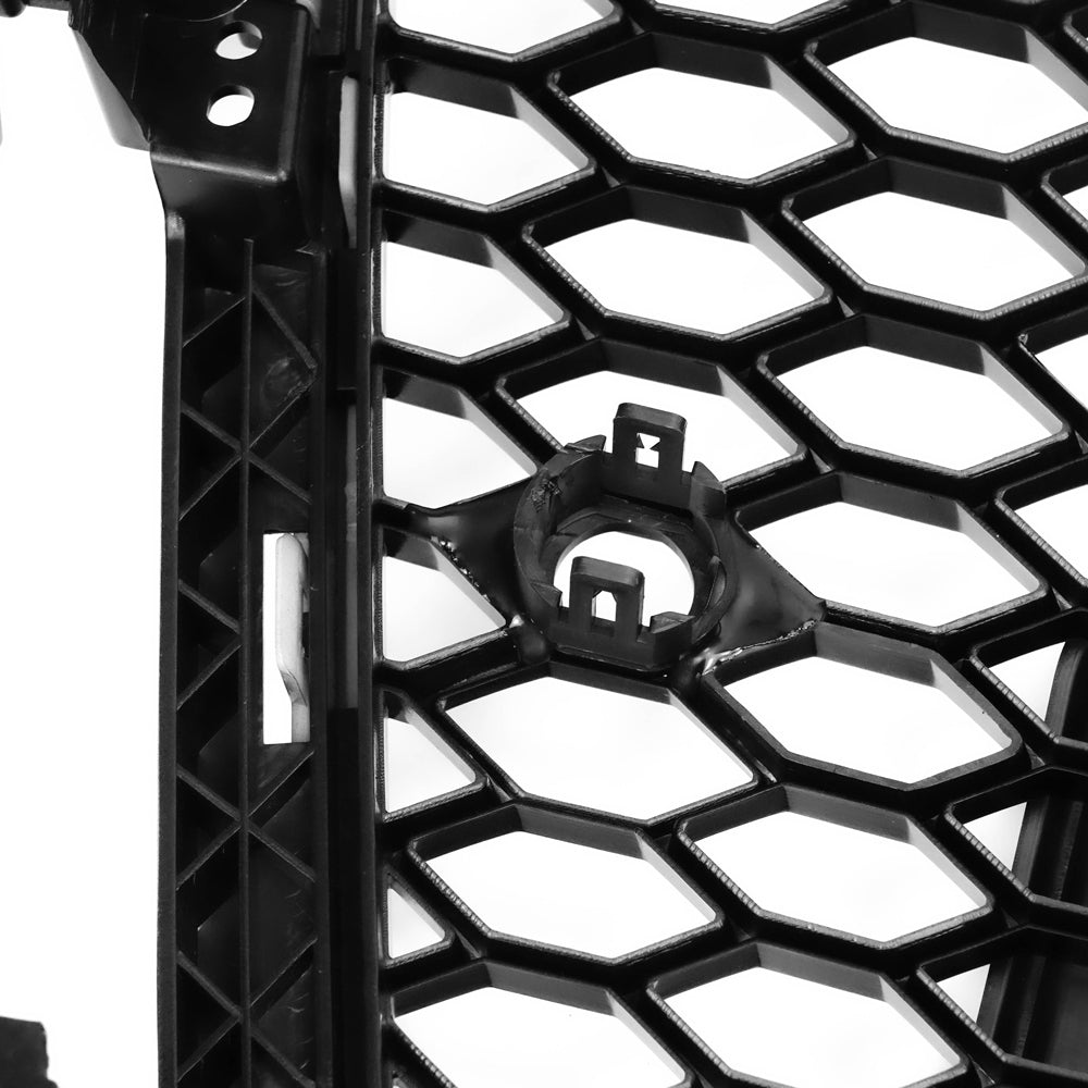 2012-2016 Audi B8.5 A4 / A4 Sline / S4 Front Grill RS4 Honeycomb Mesh Hex Black Grill Replacement