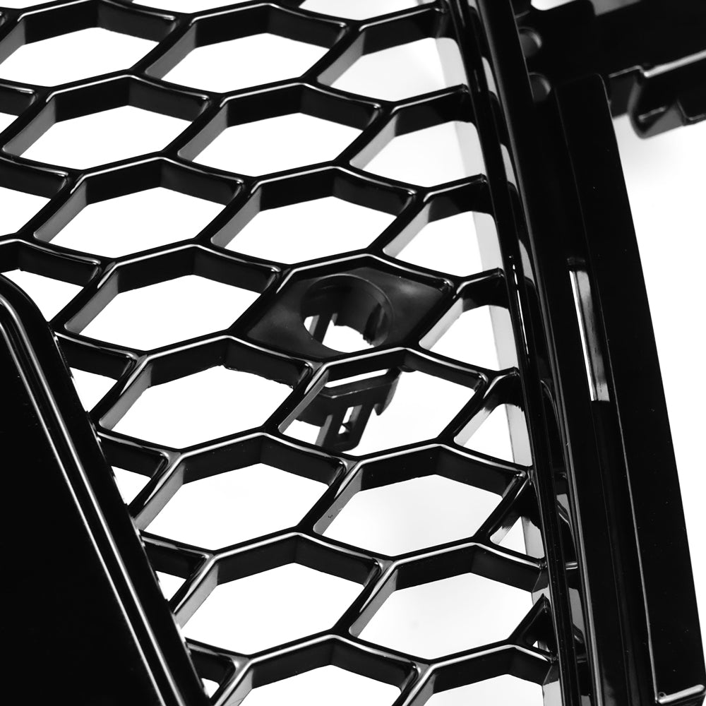2012-2016 Audi A4/S4 B8.5 With Quattro RS4 Style Front Bumper Grill Replacement Black Grille