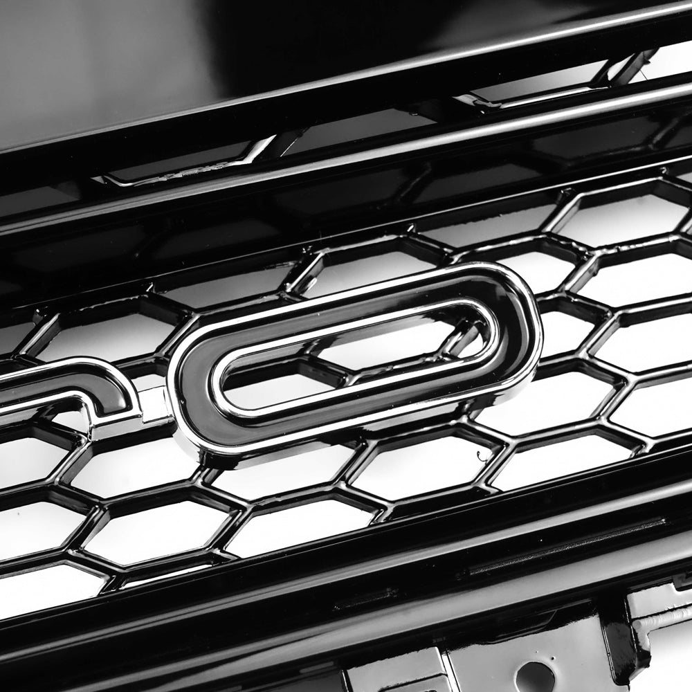 2012-2016 Audi A4/S4 B8.5 With Quattro RS4 Style Front Bumper Grill Replacement Black Grille