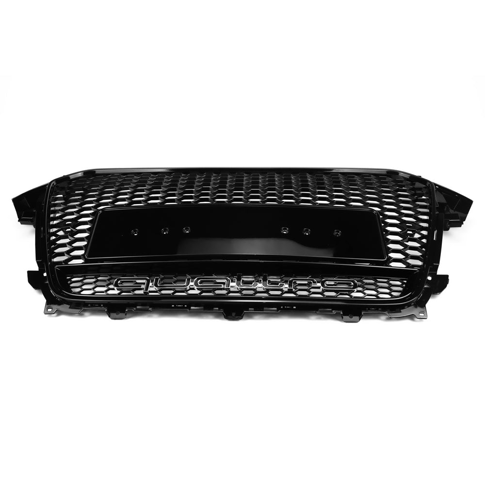 2012-2016 Audi A4/S4 B8.5 With Quattro RS4 Style Front Bumper Grill Replacement Black Grille