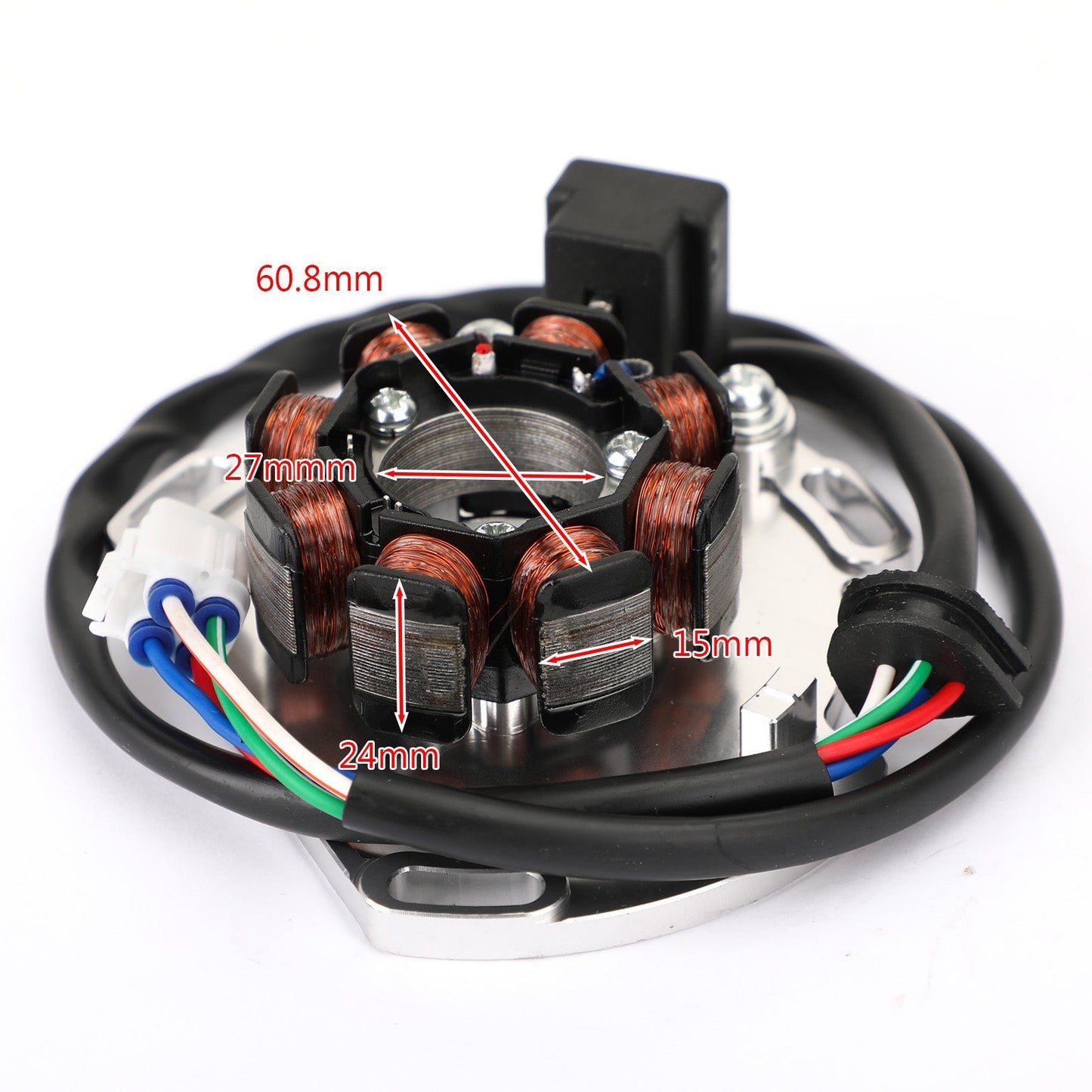 Bobina del estator del motor del generador magnético compatible con Husqvarna TC65 2017-2020 65 XC SX SXS 