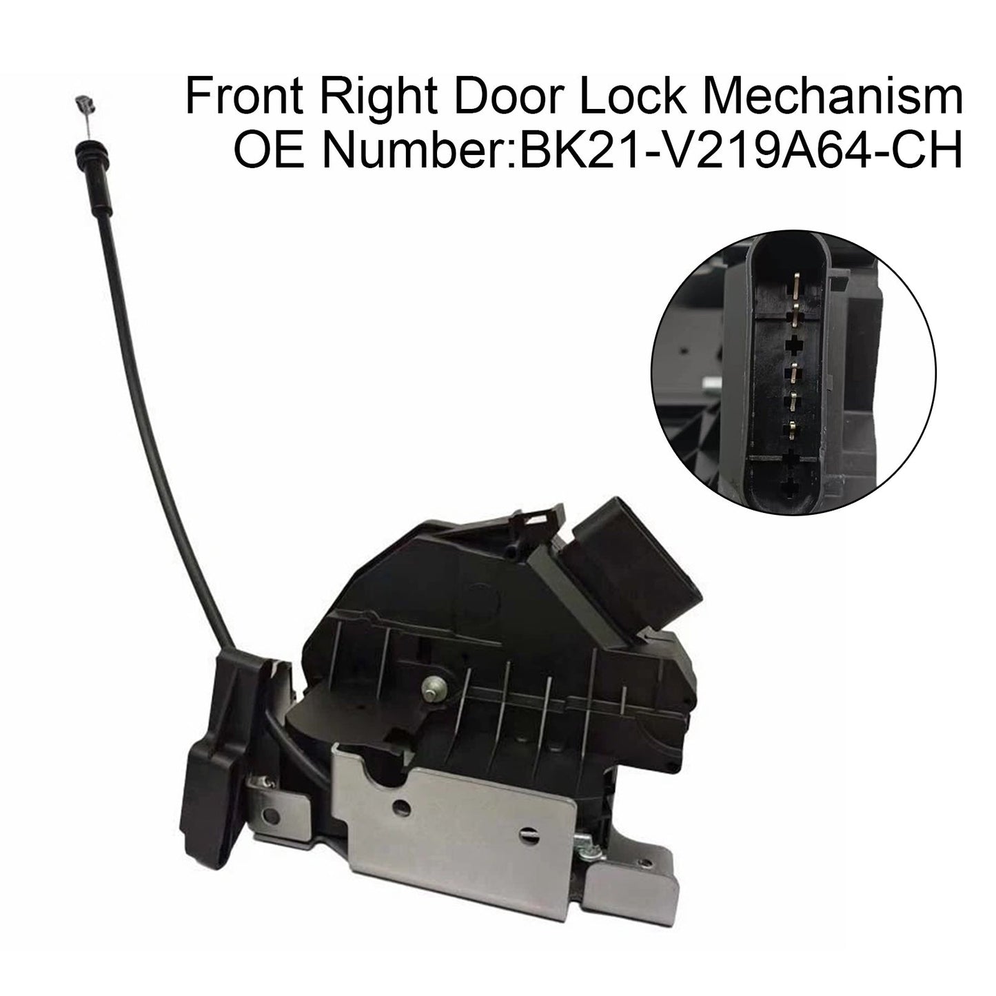 2012-2015 Tourneo Custom V362 BK21-V219A64-CH Front Right Door Lock
