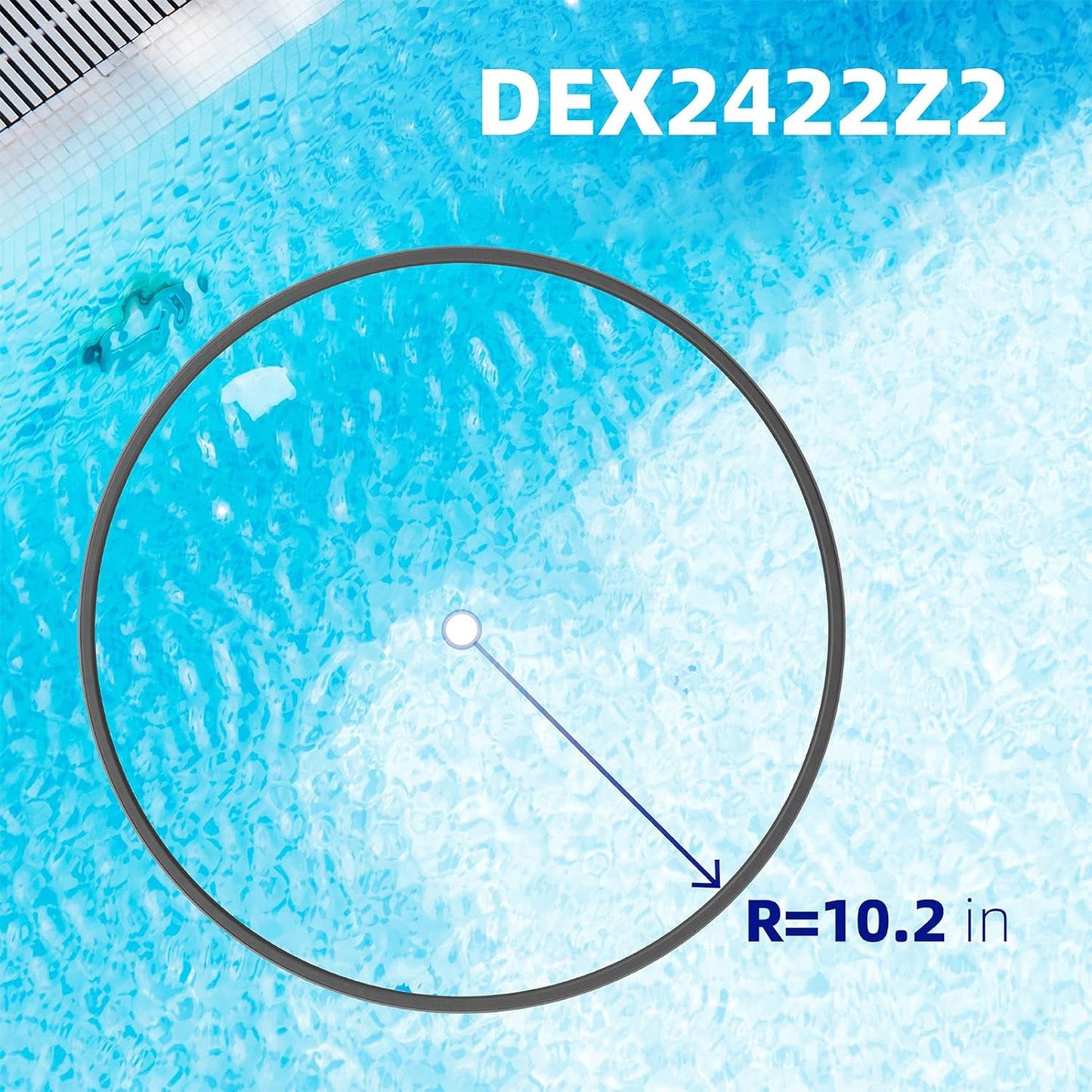 Sello de filtro DEX2422Z2 actualizado (2024) para filtros de piscina Hayward Pro-Grid DE DE2420 DE3620 DE4820 SwimClear C2030 C3030 C5025 C5030 C2020 C3020 C4020