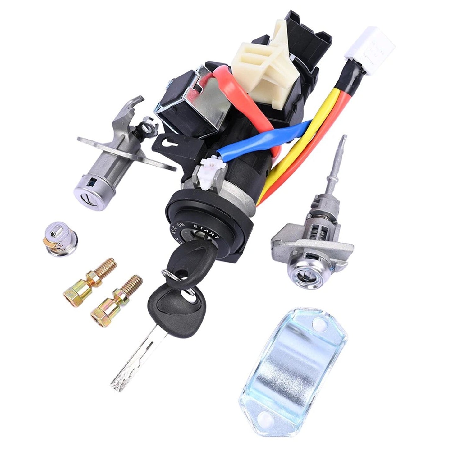 Hyundai Sonata 2015-2019 Ignition Switch Set Assembly & 2 Door Lock & Glovebox Lock & 2 Key