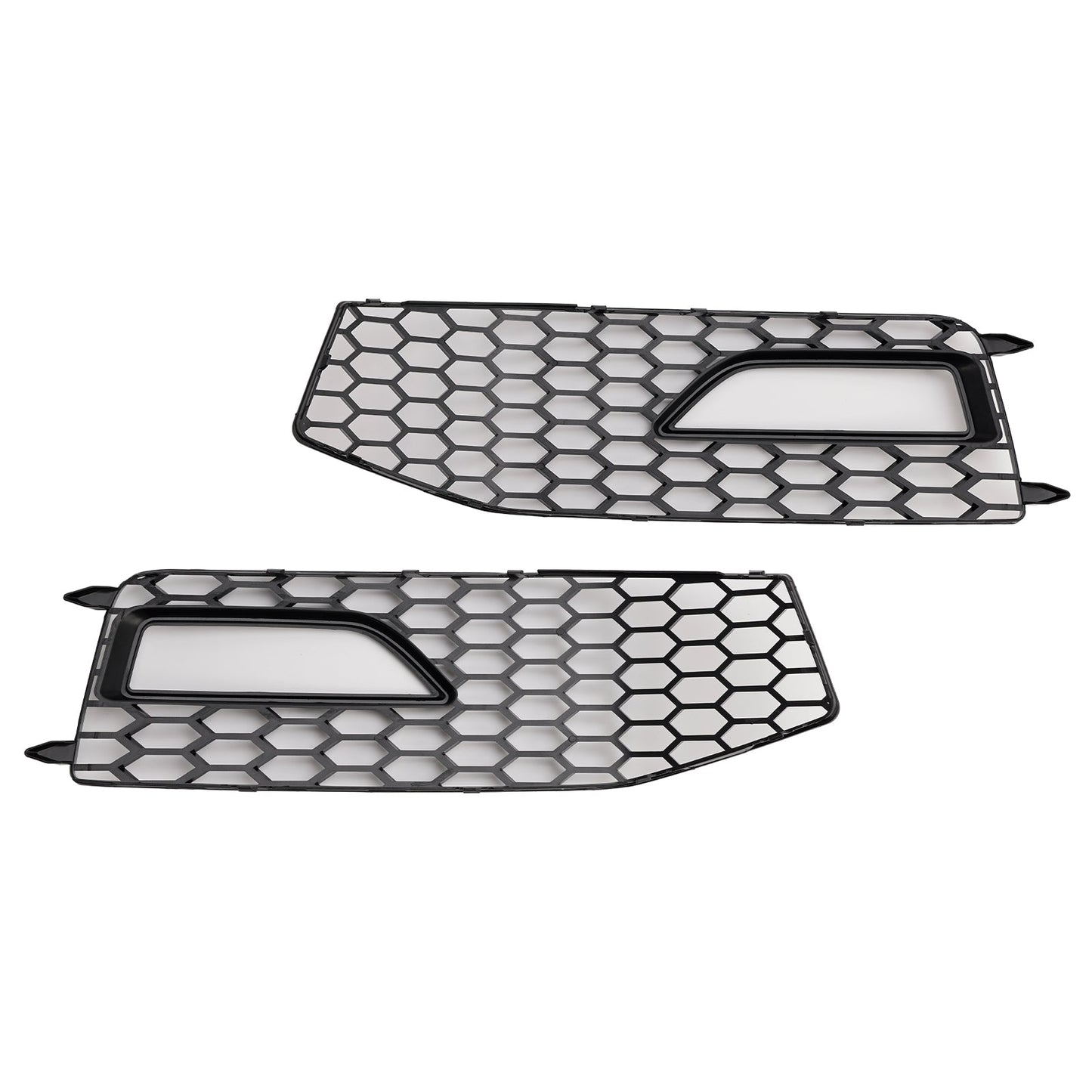 2013-2015 Audi A4 S-line / S4 Grille 2PCS Front Bumper Fog Light Lamp Cover Grill