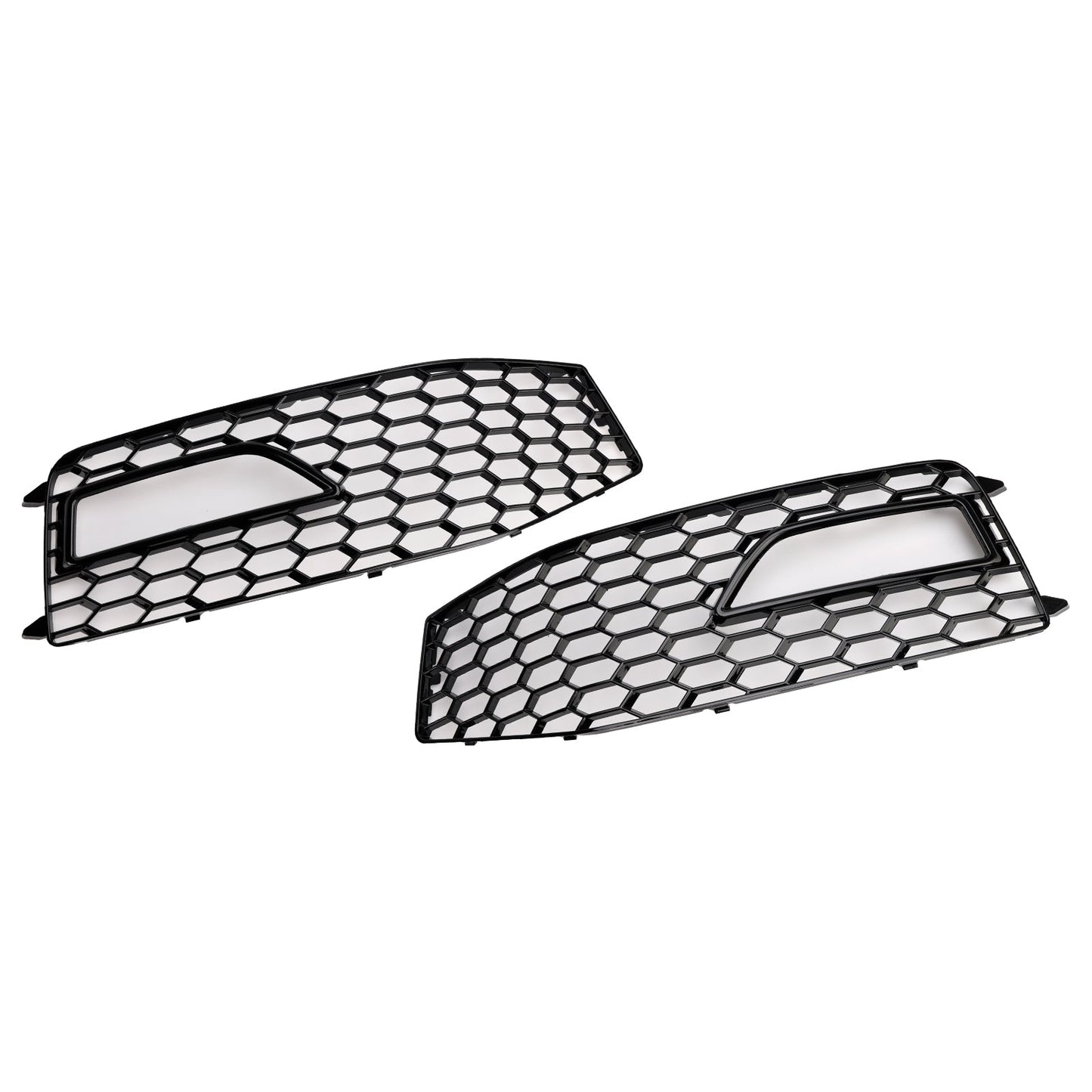 2013-2015 Audi A4 S-line / S4 Grille 2PCS Front Bumper Fog Light Lamp Cover Grill