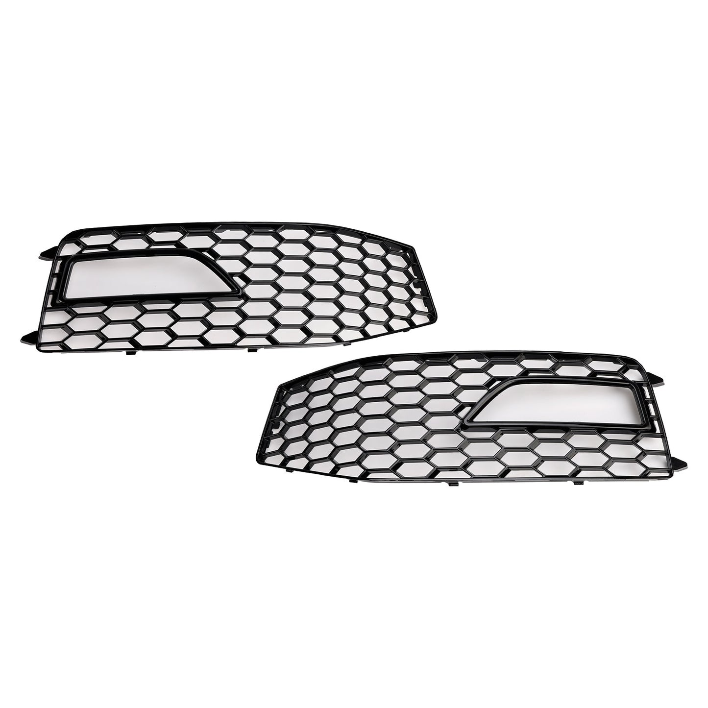 2013-2015 Audi A4 S-line / S4 Grille 2PCS Front Bumper Fog Light Lamp Cover Grill