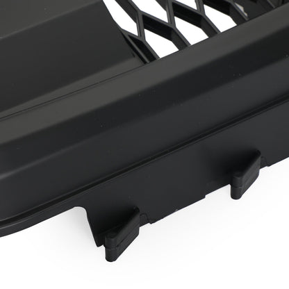2015-2017 Ford F150 Front Bumper Replacement Black Grille W/ LED & Letter Raptor Style Grill