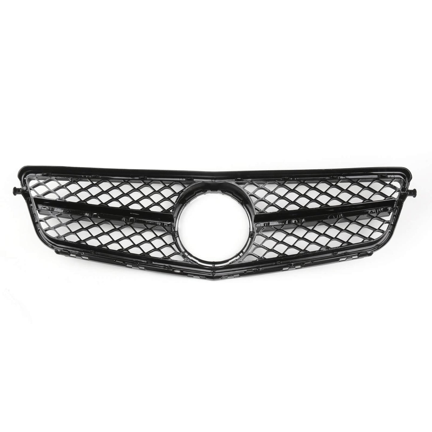 2008-2013 Mercedes Benz C-Class W204 C250 C300 C350 Front Bumper Grill Black Grille