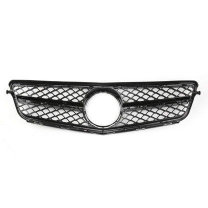 2008-2013 Mercedes Benz C-Class W204 C250 C300 C350 Front Bumper Grill Black Grille