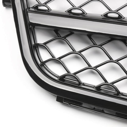2008-2013 Mercedes Benz C-Class W204 C250 C300 C350 Front Bumper Grill Black Grille
