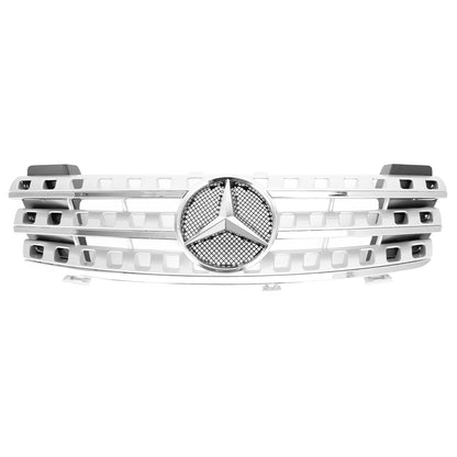 Mercedes Benz ML-Class W164 ML320/300/350/500 2005-2008 Front Bumper Grill Chrome Grille