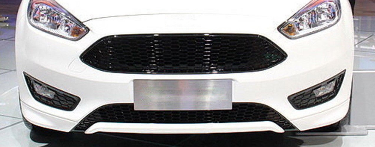 Ford 2015-2016 Focus Front Bumper Grille ABS Gloss Black Honeycomb