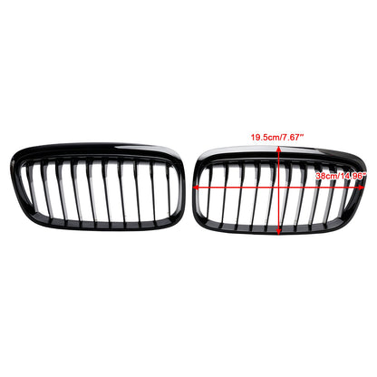 2015-2018 BMW 2 Series F45 F46 218d/220d/218i/M240i Pre-Facelift Front Grille Gloss Black Grill