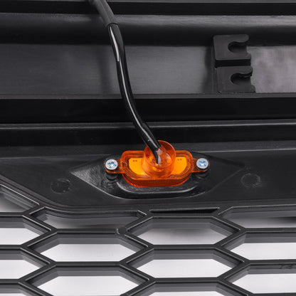 2013-2018 Dodge Ram 1500 Grille Raptor Style Front Hood Mesh Grill W/ LED Light Generic