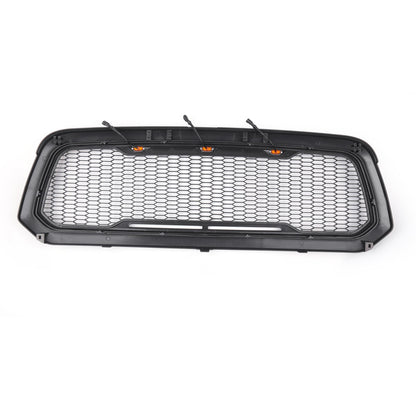 2013-2018 Dodge Ram 1500 Grille Raptor Style Front Hood Mesh Grill W/ LED Light Generic