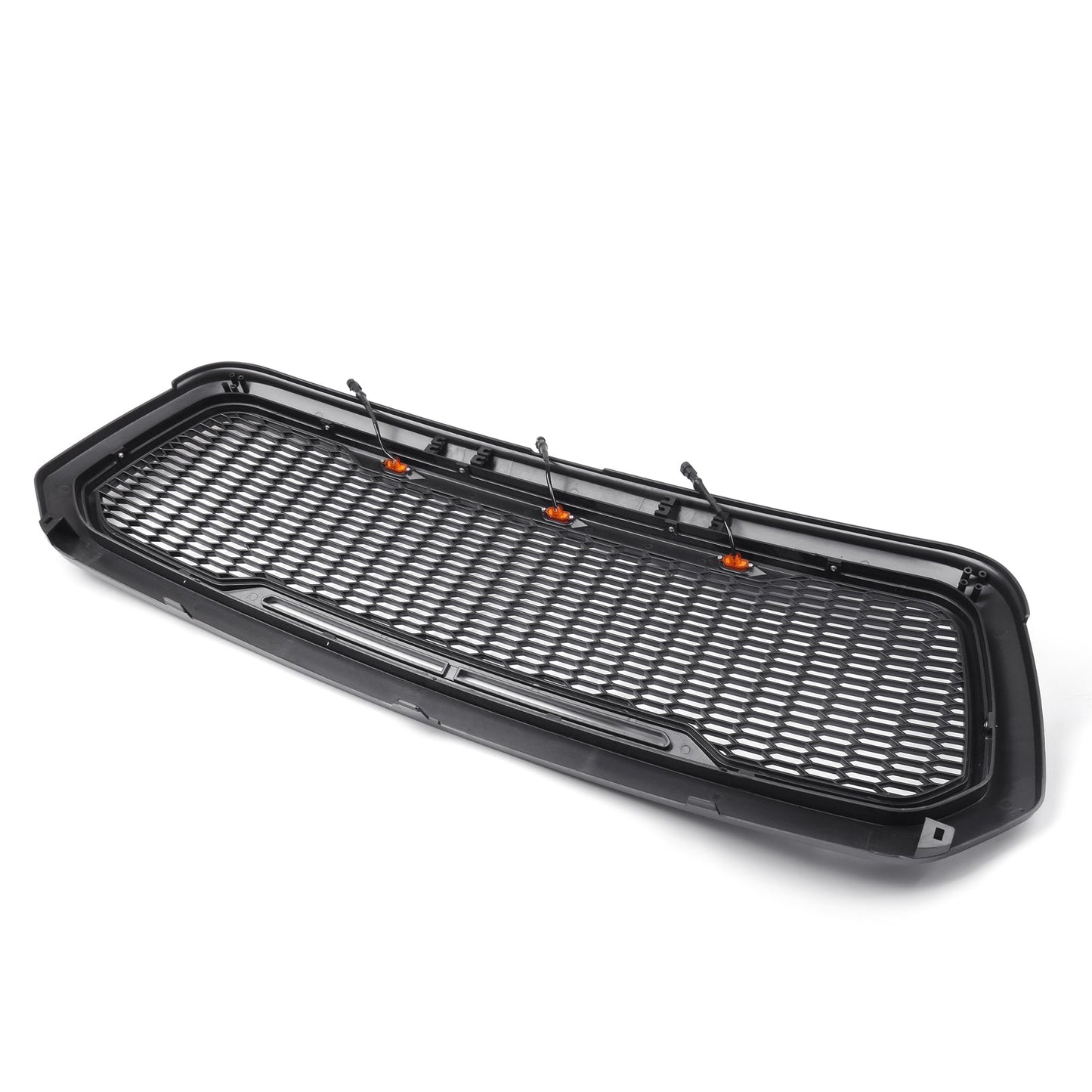 2013-2018 Dodge Ram 1500 Grille Raptor Style Front Hood Mesh Grill W/ LED Light Generic