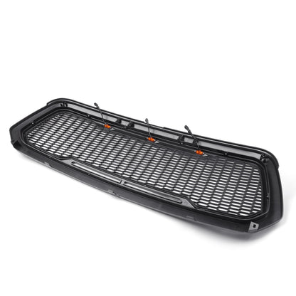 2013-2018 Dodge Ram 1500 Grille Raptor Style Front Hood Mesh Grill W/ LED Light Generic