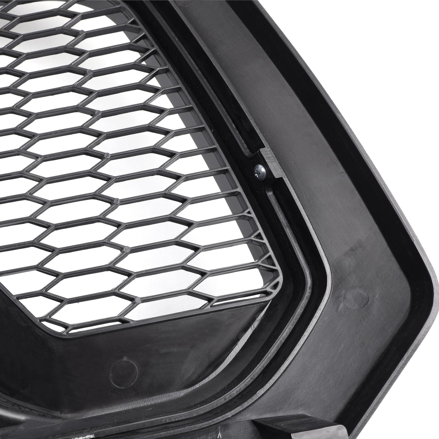 2013-2018 Dodge Ram 1500 Big Horn / Rebel Style Front Bumper Grill Black Replacement Grille W/ LED Light