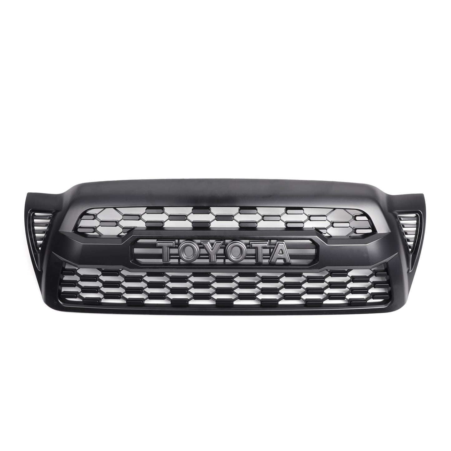 TRD PRO Grill For 2005-2011 Toyota Tacoma Front Bumper Black Grille