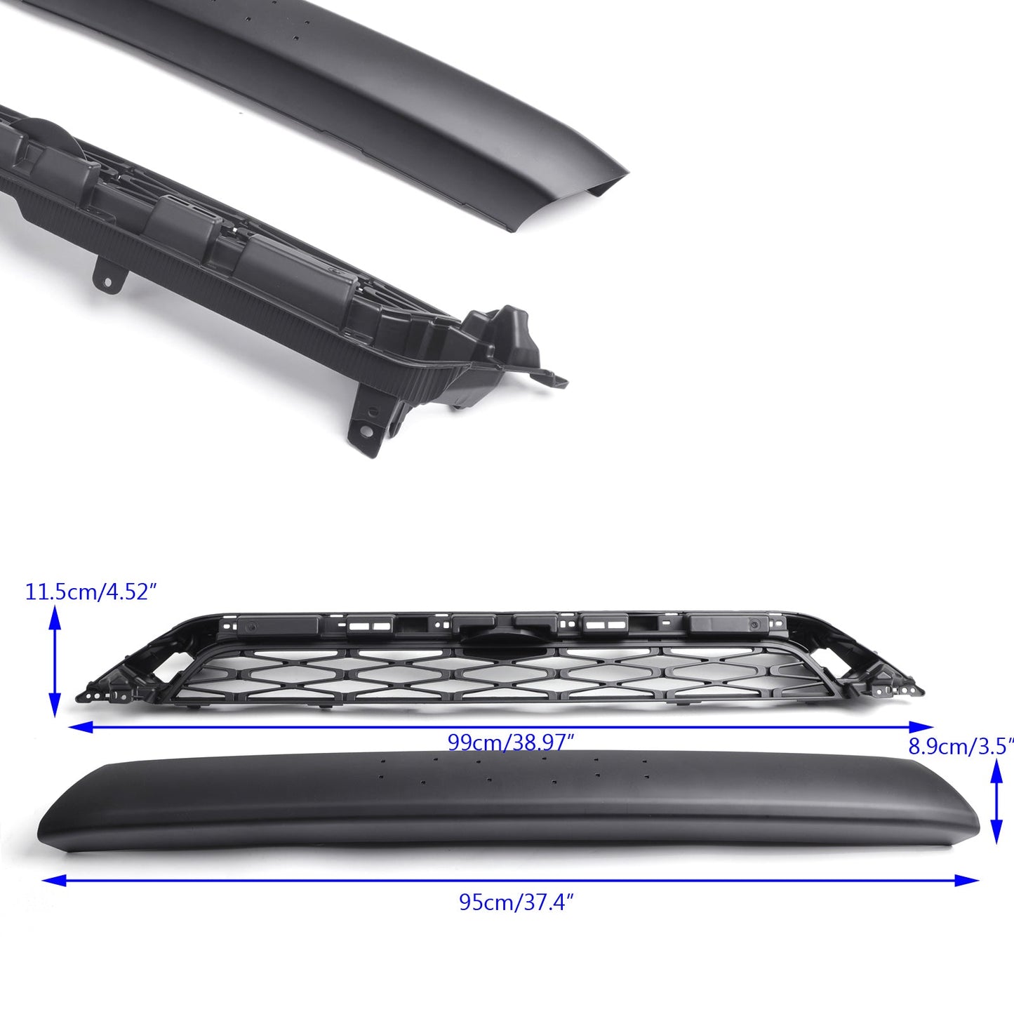 TRD PRO Style Toyota 4Runner 2014-2020 Front Upper Grill Replacement