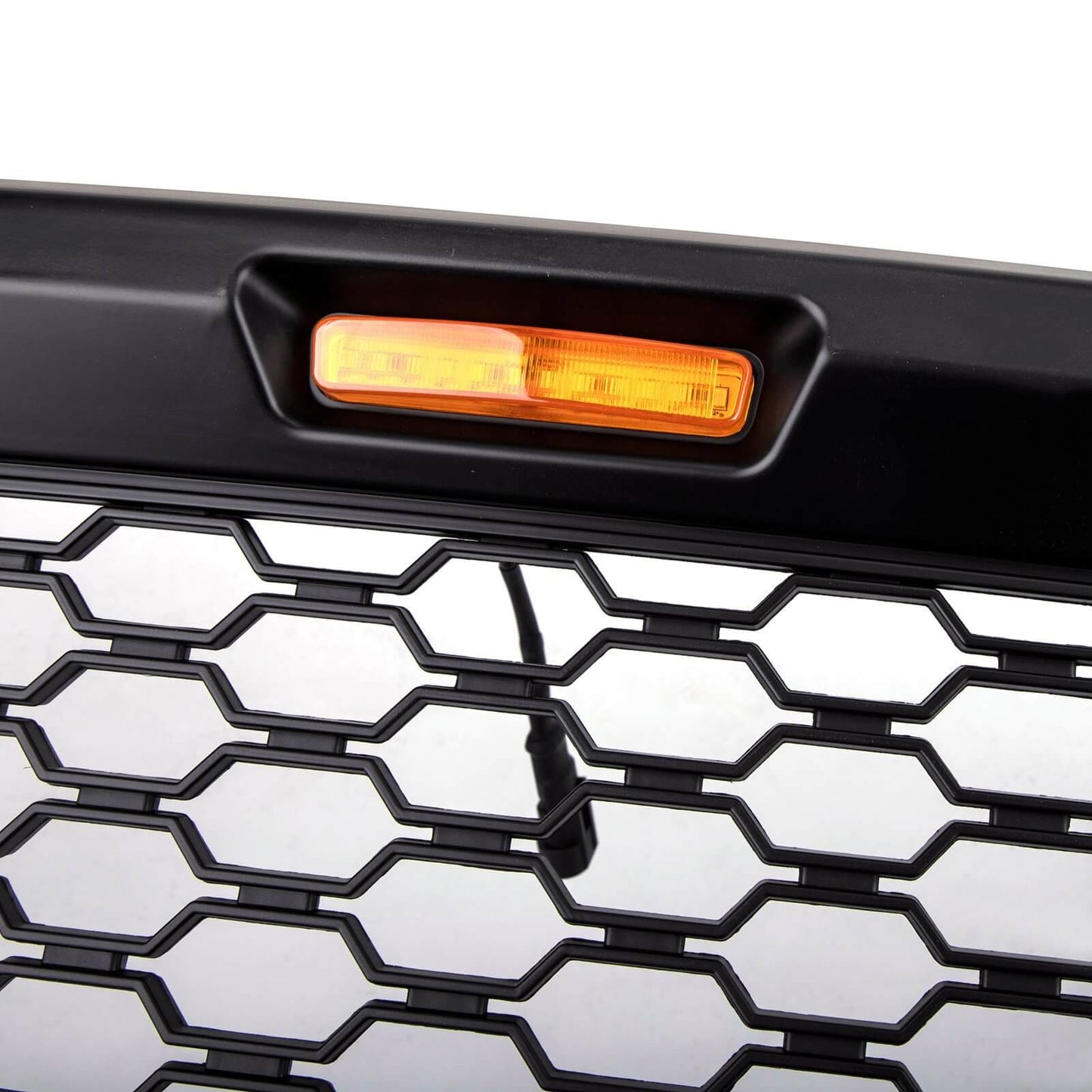 Ford F150 2018-2020 XLT/Lariat/Platinum/King Ranch front bumber Grill W/ LED Black Raptor Style Grille