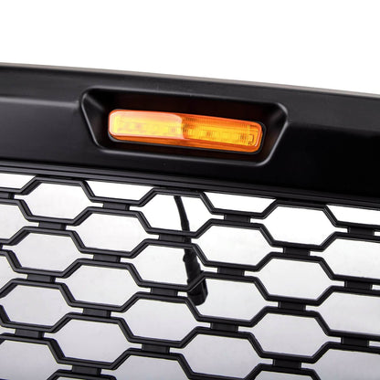 Ford F150 2018-2020 XLT/Lariat/Platinum/King Ranch front bumber Grill W/ LED Black Raptor Style Grille