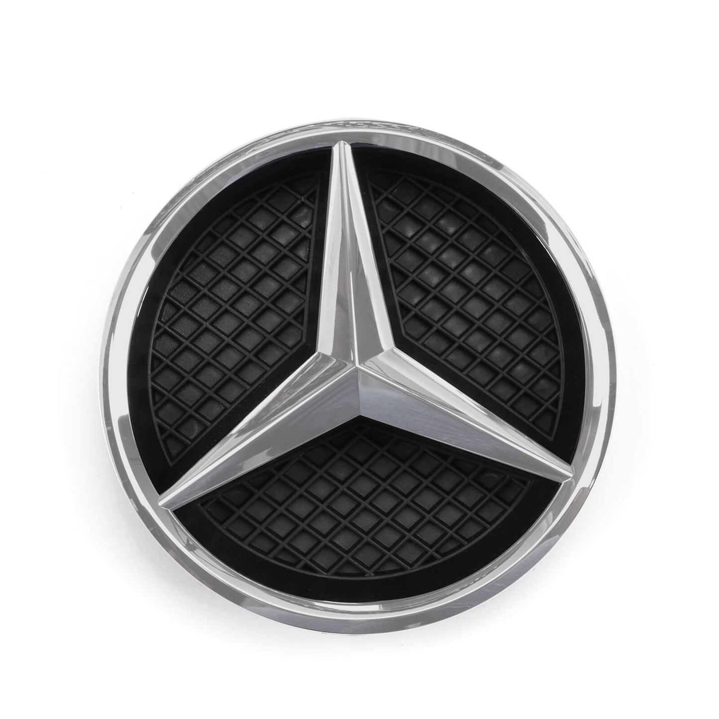 2013-2019 Mercedes Benz CLA-Class W117 C117 Chrome Front Grille Diamond Style Bumper Grill W/ Star Emblem