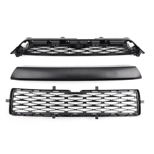 Toyota 2014-2019 4Runner TRD PRO PZ323-35056 PZ327-35053 3 Piece Front Bumper Grille Replacement Kit