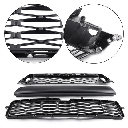 Toyota 2014-2019 4Runner TRD PRO PZ323-35056 PZ327-35053 3 Piece Front Bumper Grille Replacement Kit