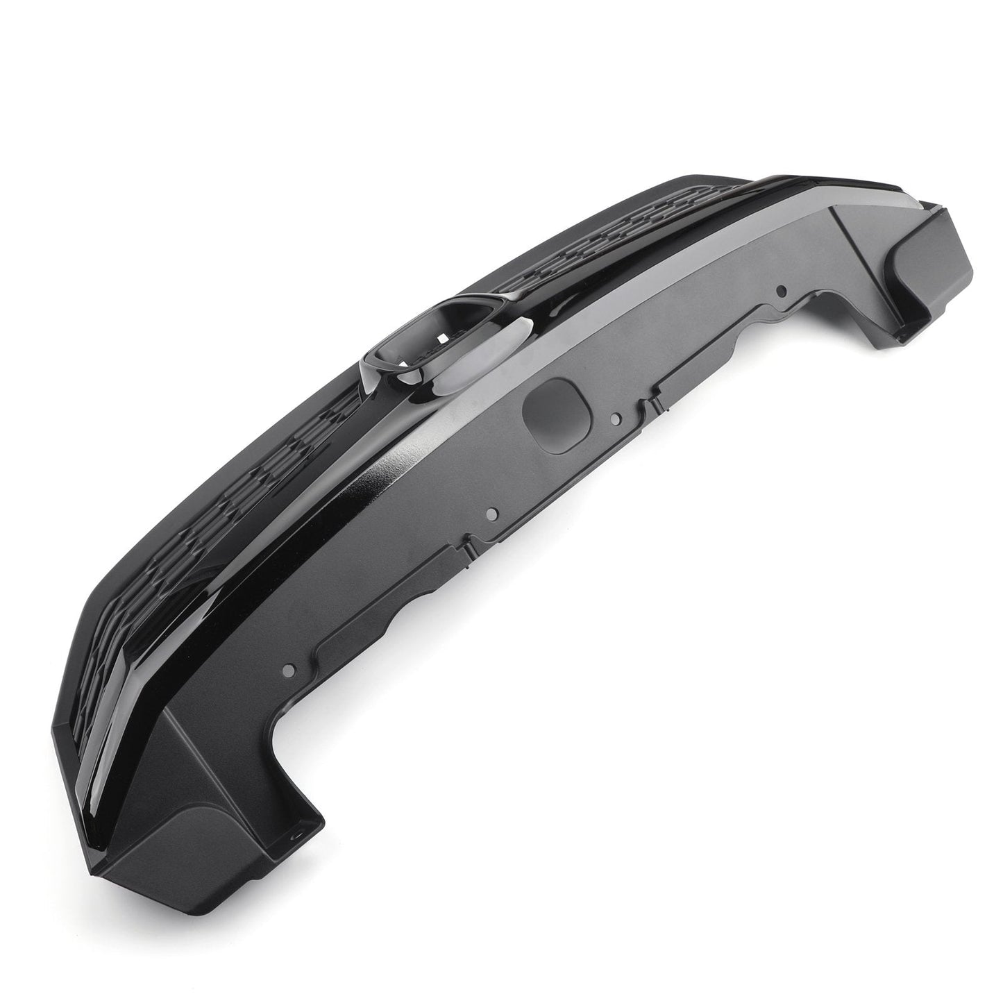 SI Style Front Conversion Bumper Grille For 2012 Honda Civic Sedan 4Doors Black Generic