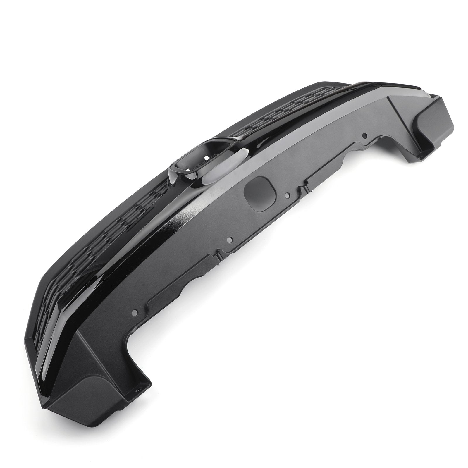 SI Style Front Conversion Bumper Grille For 2012 Honda Civic Sedan 4Doors Black Generic